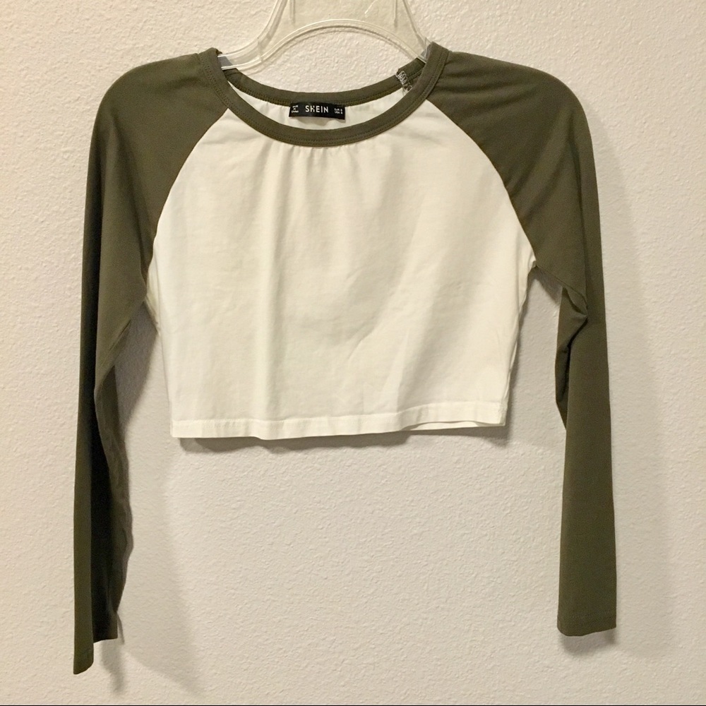 Cropped Baseball Tee